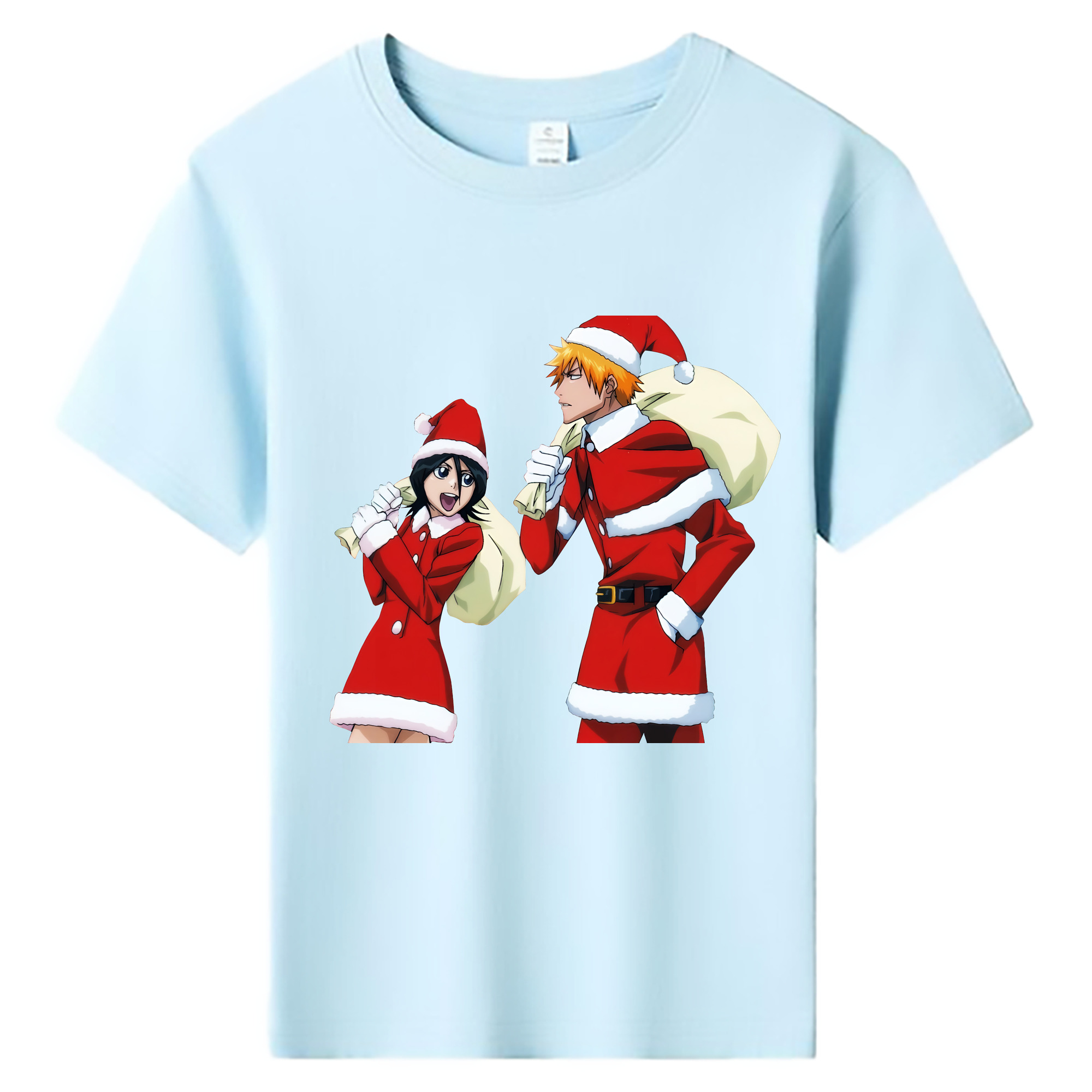 （画像用） ブリーチ 朽木ルキア BLEACH Kuchiki Rukia 綿100％キッズTシャツ（フロントプリント）